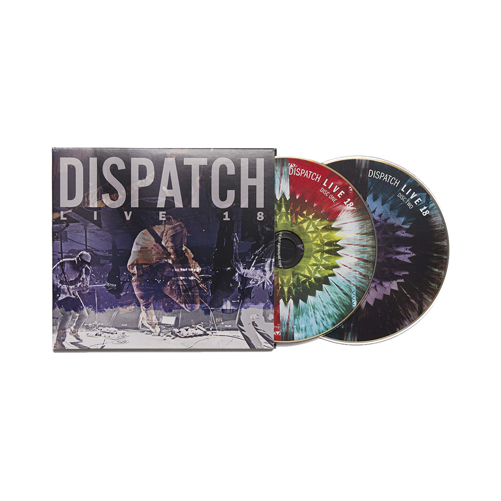 Distpatch Live Backgorunds Live 18 - CD – Dispatch