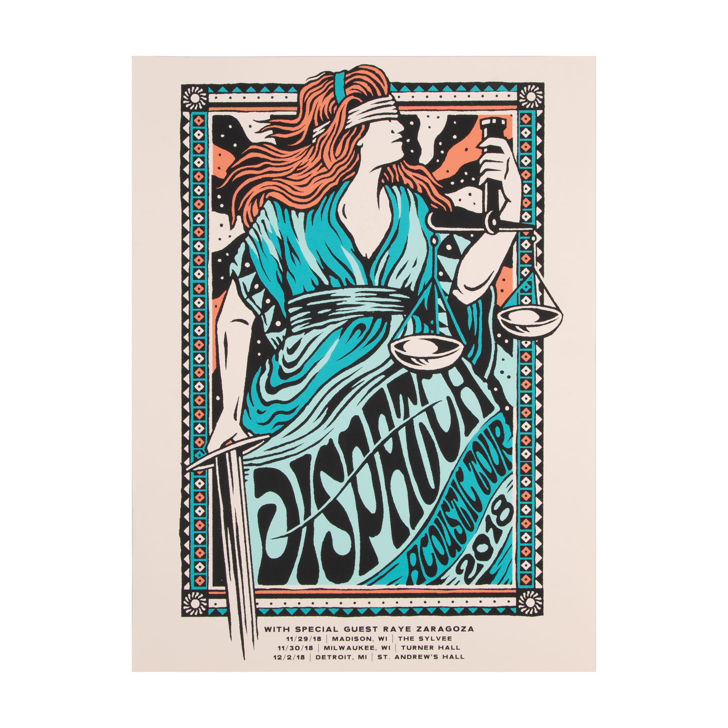 Fall Acoustic Tour Poster 2018