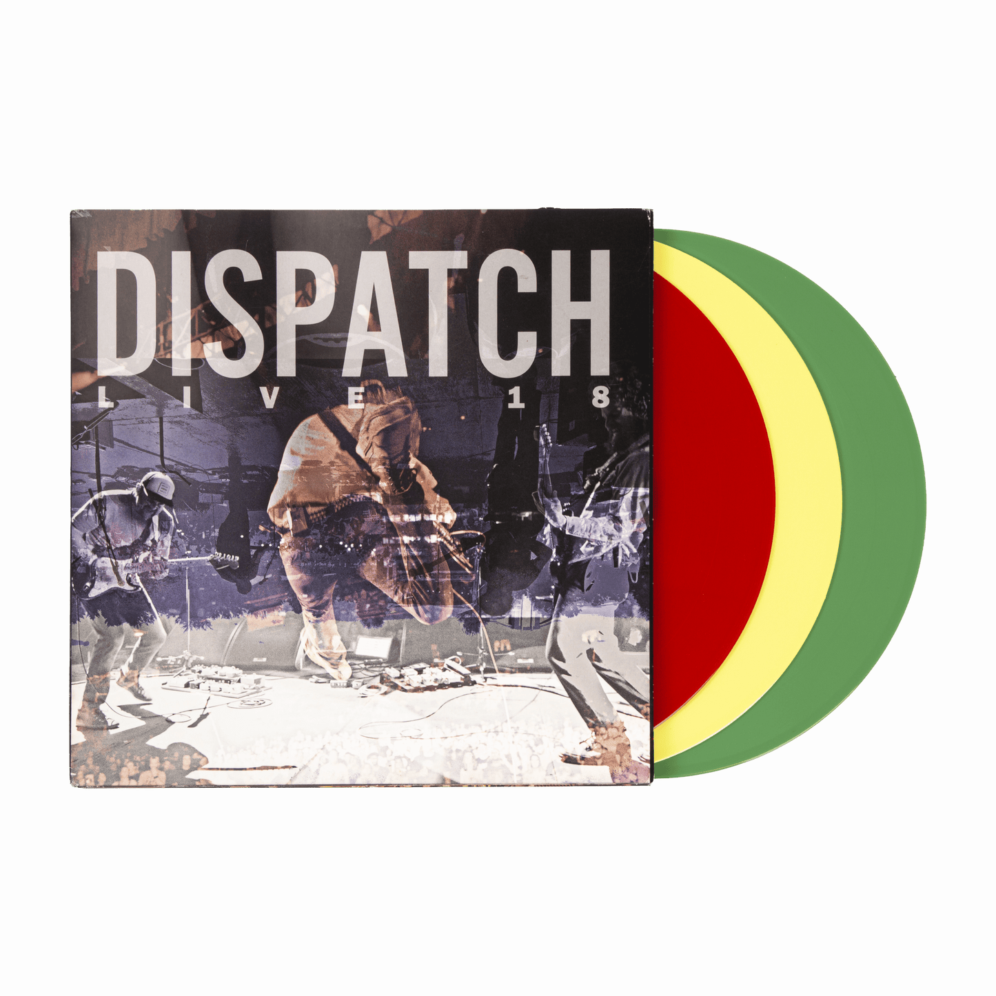 Live 18 - Red/Green/Yellow Deluxe Vinyl