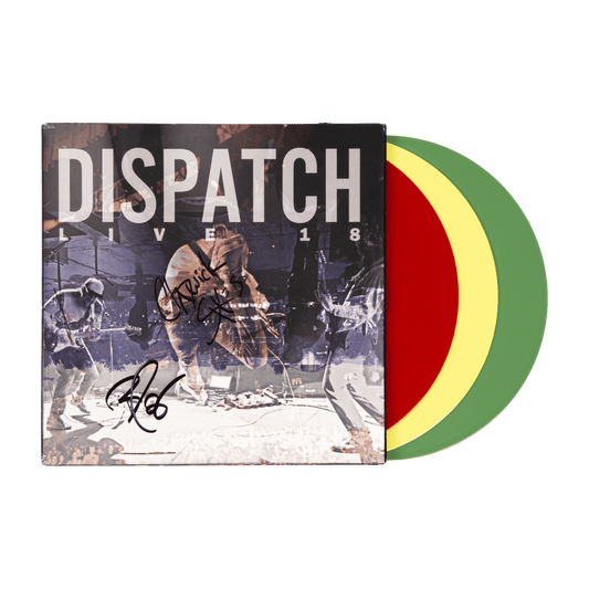 Live 18 - Red/Green/Yellow Deluxe Vinyl (SIGNED)