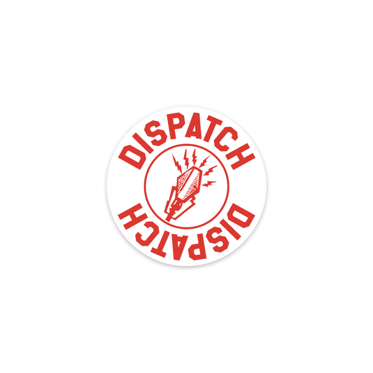 Microphone Sticker - White