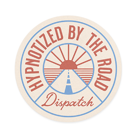 Hypnotized By The Road Sticker