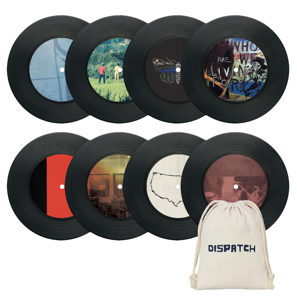 Vinyl Record Coaster Set – Dispatch